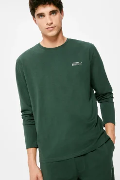 * Pijama Monocolor Extra Comfort Verde Discount