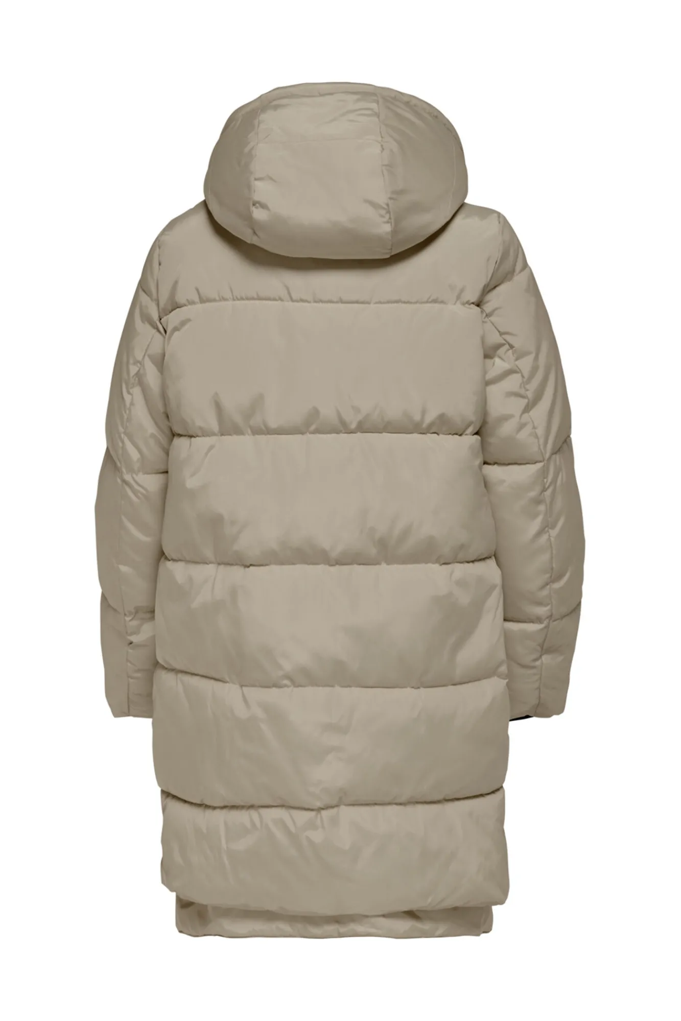 Only Plumifero Largo Capucha Beige Clearance
