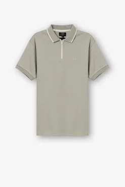 Tiffosi Polo Archer Beige Medio Sale