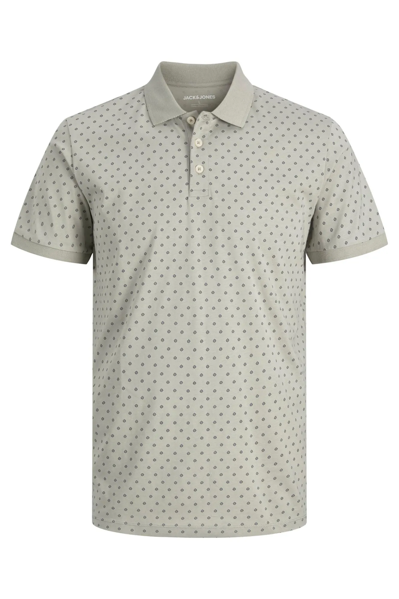 Jack & Jones Polo Clasico Gris Medio Sale