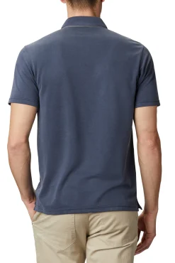 Columbia Polo Para Hombre Nelson Point™ Azul Outlet