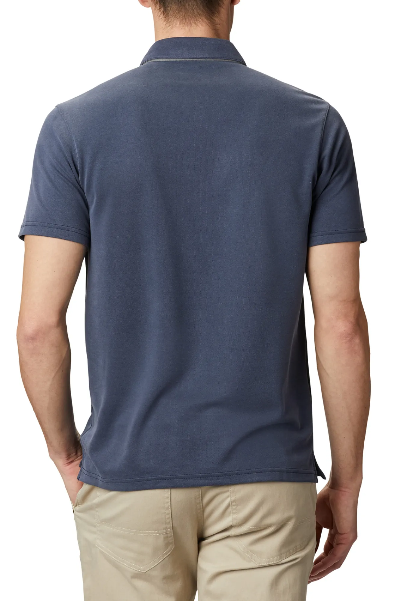 Columbia Polo Para Hombre Nelson Point™ Azul Outlet