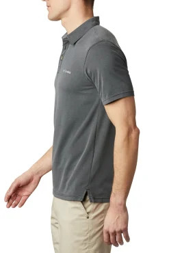 Columbia Polo Para Hombre Nelson Point™ Negro Clearance