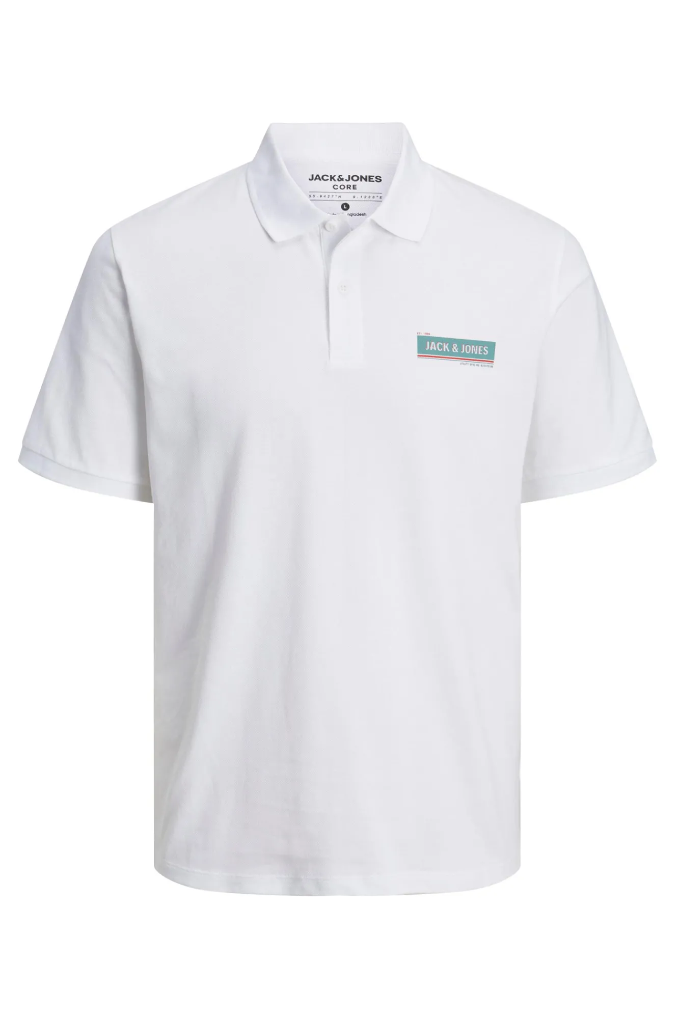 Jack & Jones Polo Con Logo Blanco New