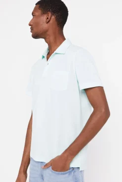 Cortefiel Polo Coolmax Verde Hot