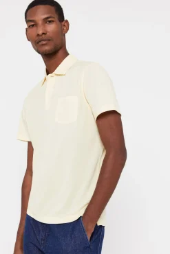 Cortefiel Polo Coolmax Amarillo Hot