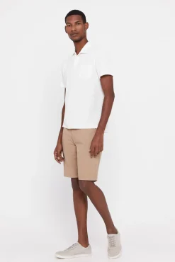 Cortefiel Polo Coolmax Blanco Discount