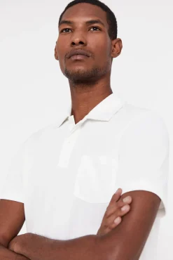 Cortefiel Polo Coolmax Blanco Discount