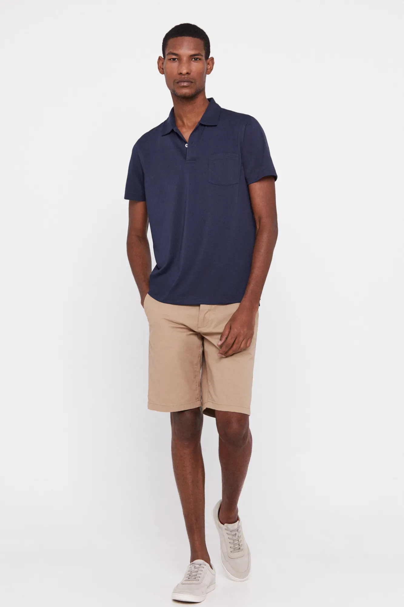 Cortefiel Polo Coolmax Azul Marino New