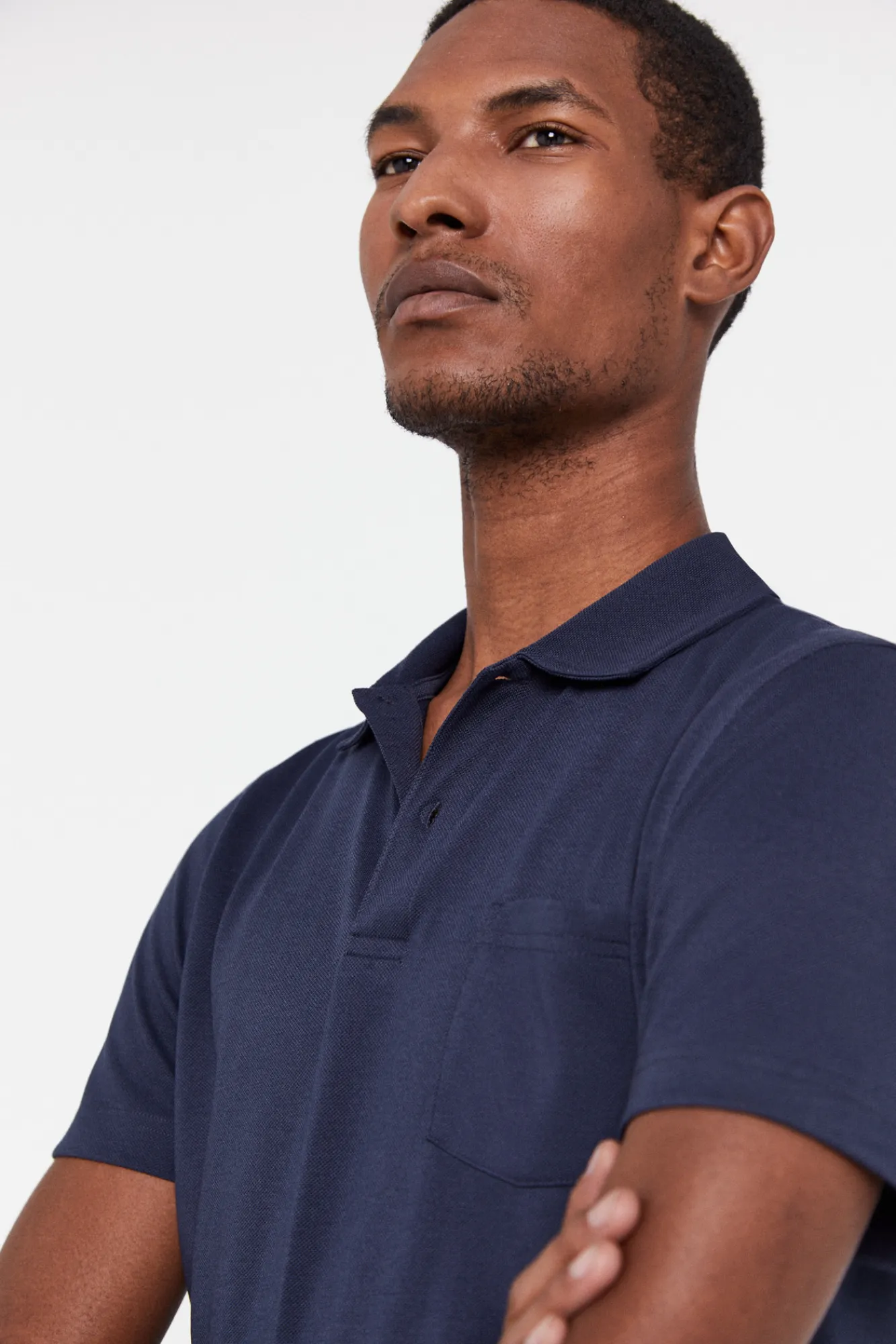 Cortefiel Polo Coolmax Azul Marino New