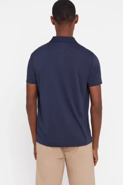 Cortefiel Polo Coolmax Azul Marino New