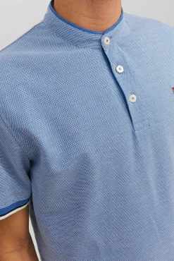 Jack & Jones Polo Cuello Mao Azul