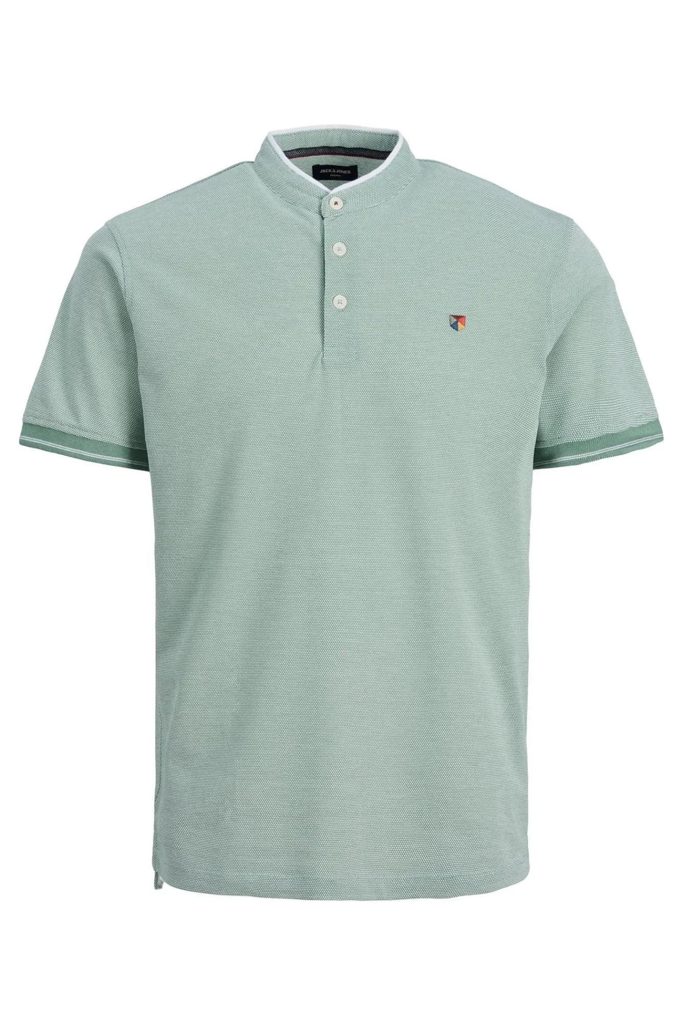 Jack & Jones Polo Cuello Mao Verde