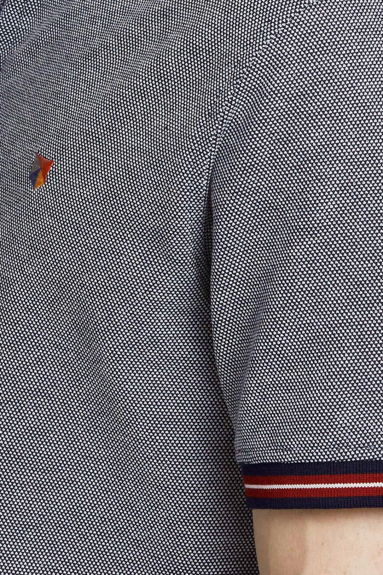 Jack & Jones Polo Cuello Mao Azul Medio Sale
