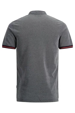 Jack & Jones Polo Cuello Mao Azul Medio Sale