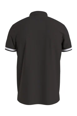 Tommy Jeans Polo De Hombre De Manga Corta . Negro Online
