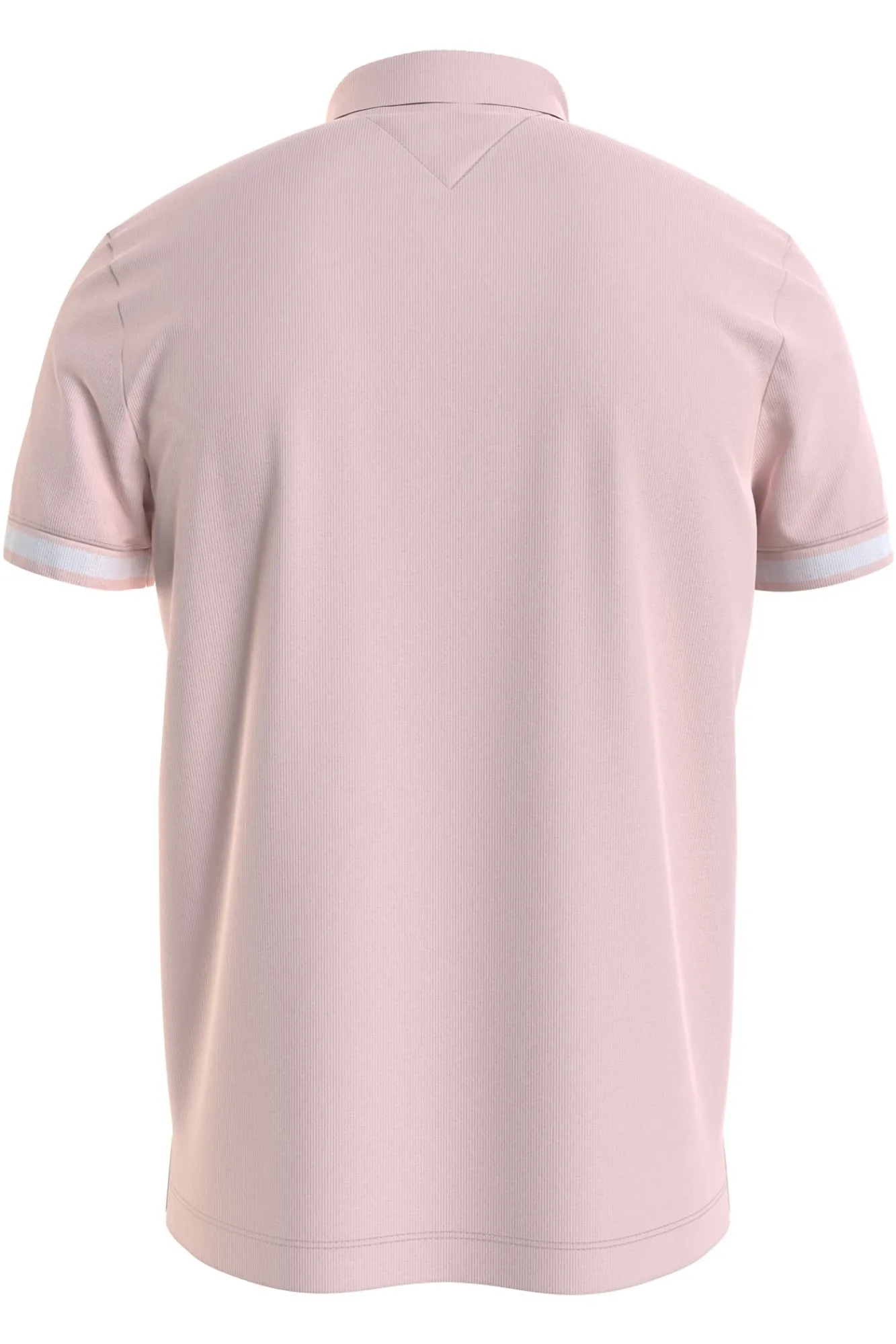 Tommy Jeans Polo De Hombre De Manga Corta . Rosa Hot
