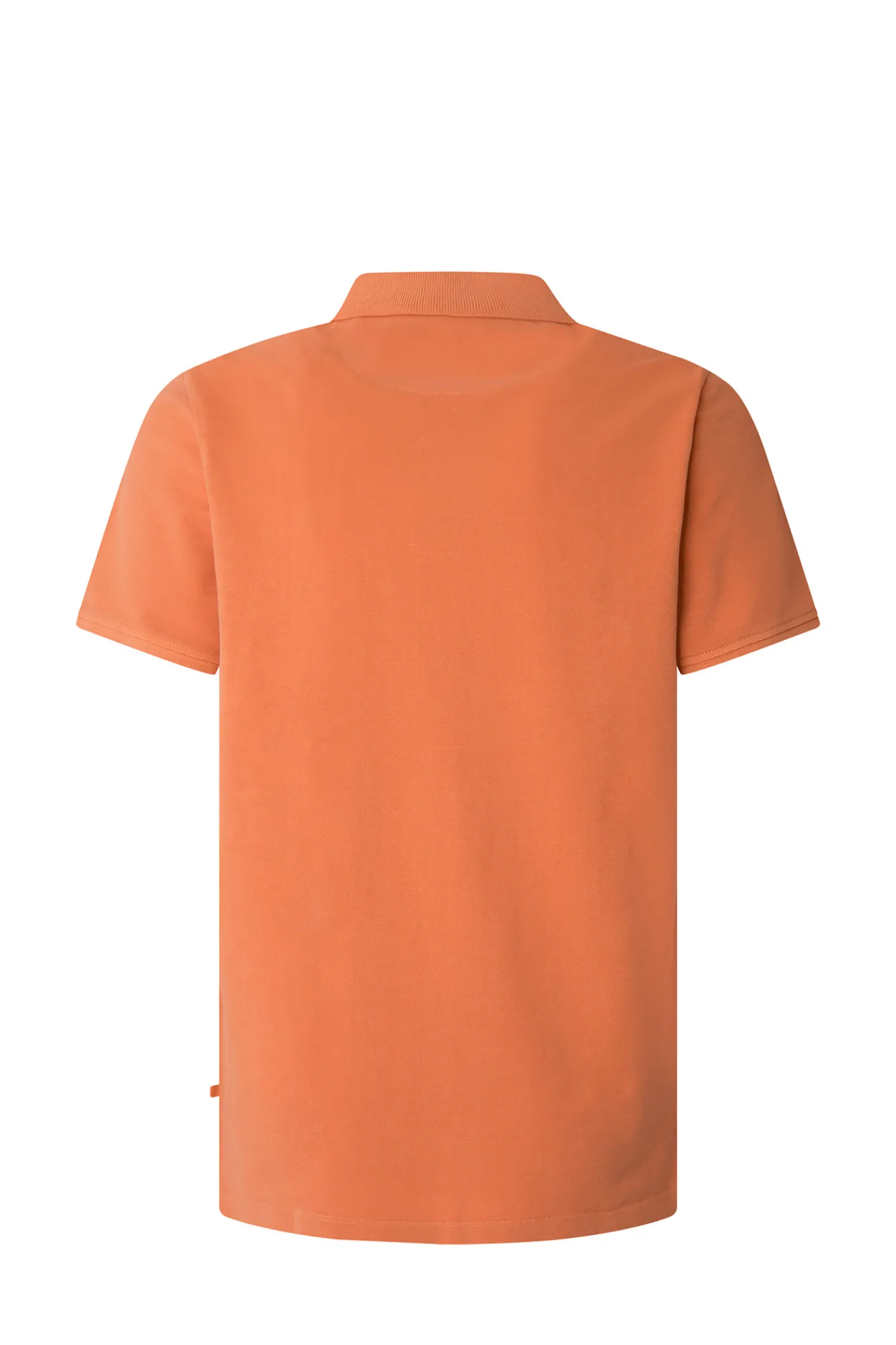 Pepe Jeans Polo De Manga Corta Efecto Lavado. Naranja Clearance