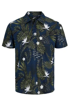 Jack & Jones Polo Estampado Navy Hot