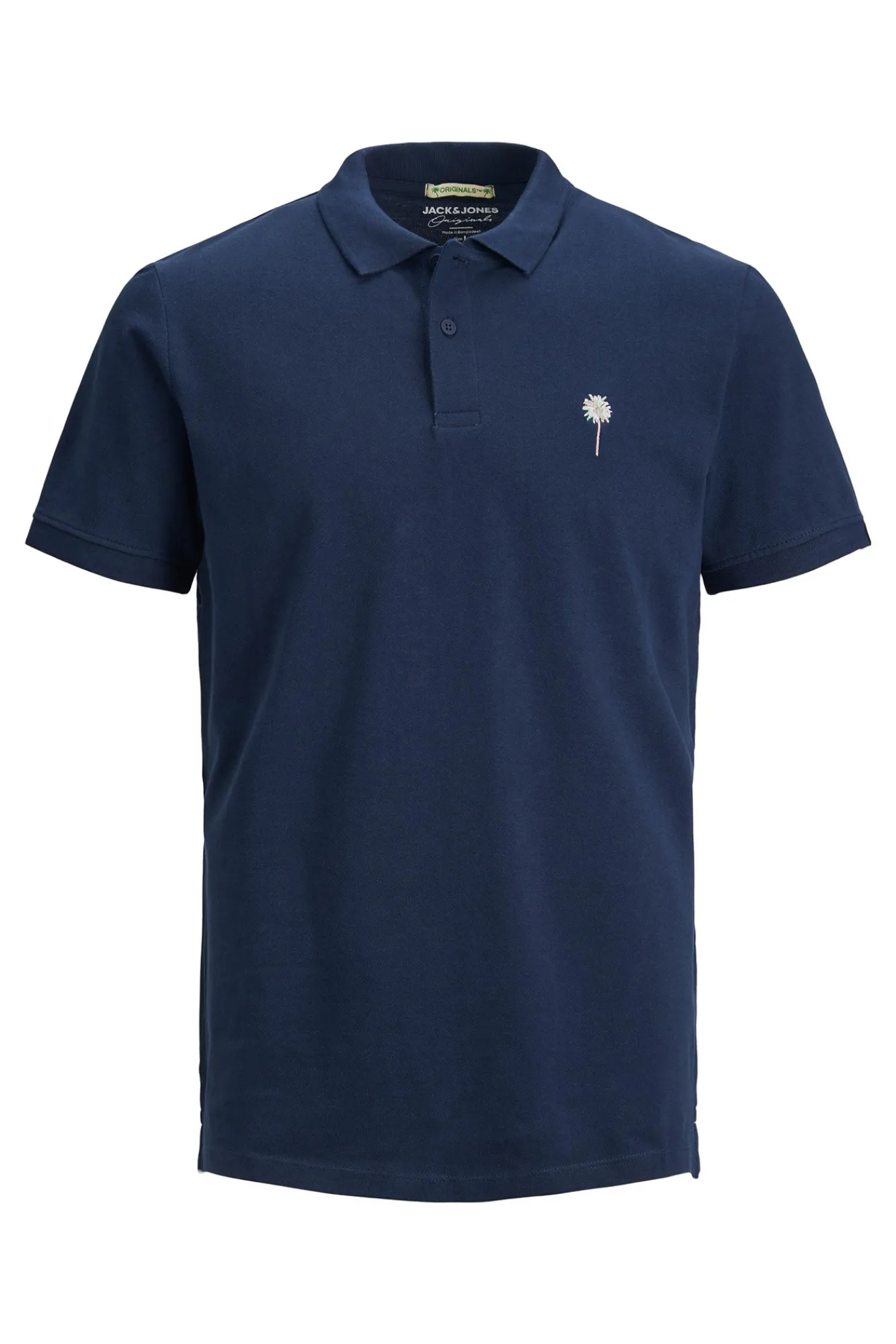 Jack & Jones Polo Liso Navy Discount