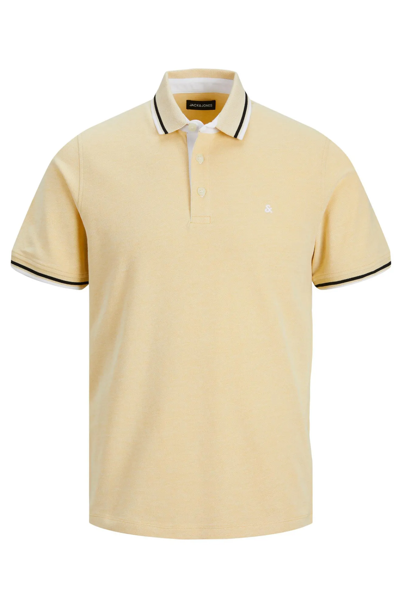 Jack & Jones Polo Manga Corta Amarillo Best