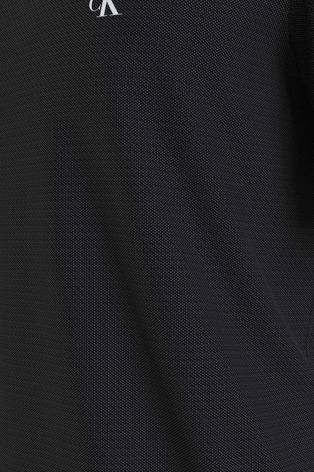 Calvin Klein Polo Manga Corta Negro New