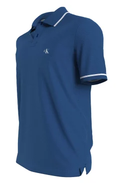 Calvin Klein Polo Manga Corta Azul Oscuro Online