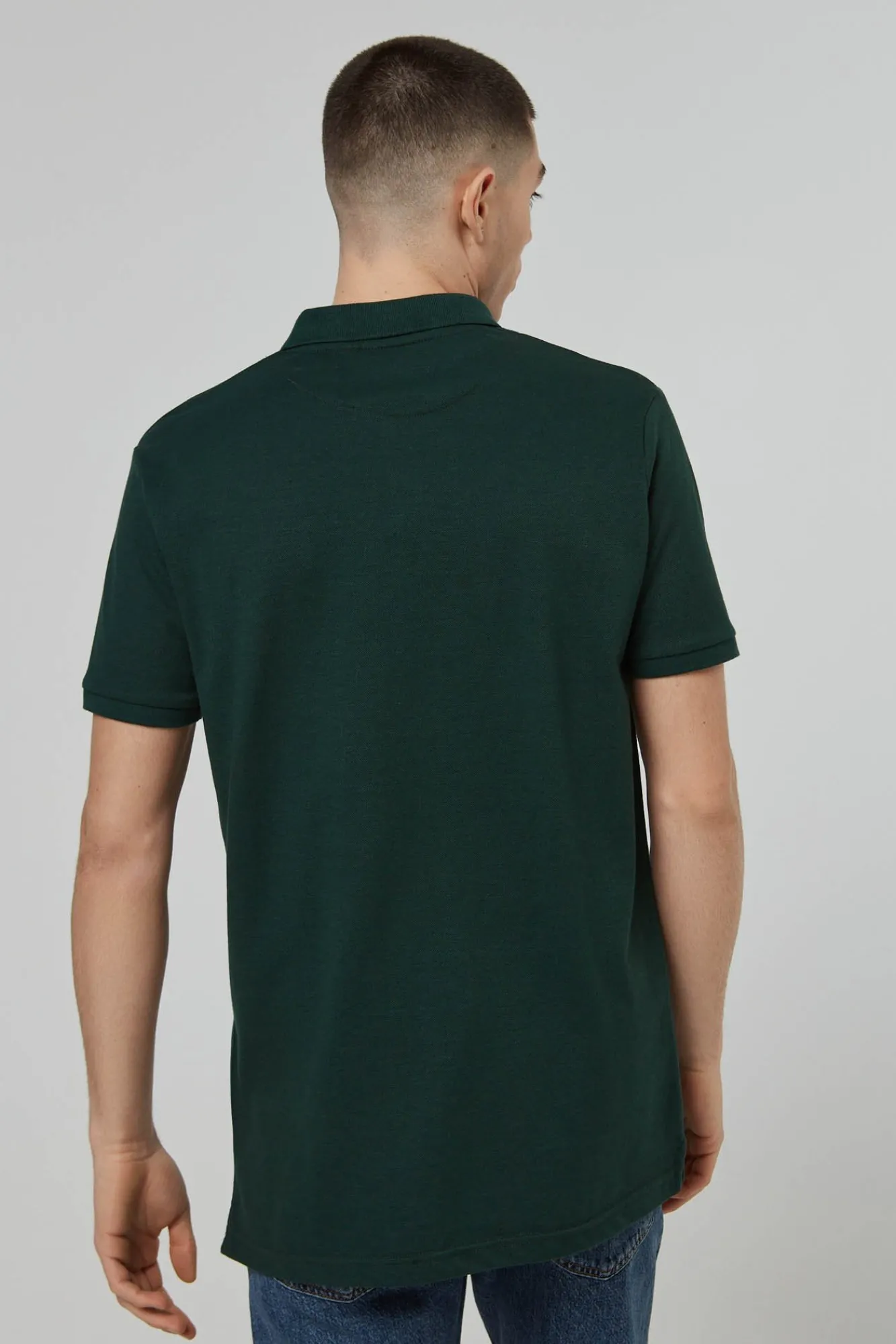 Brave Soul Polo Manga Corta. Verde New