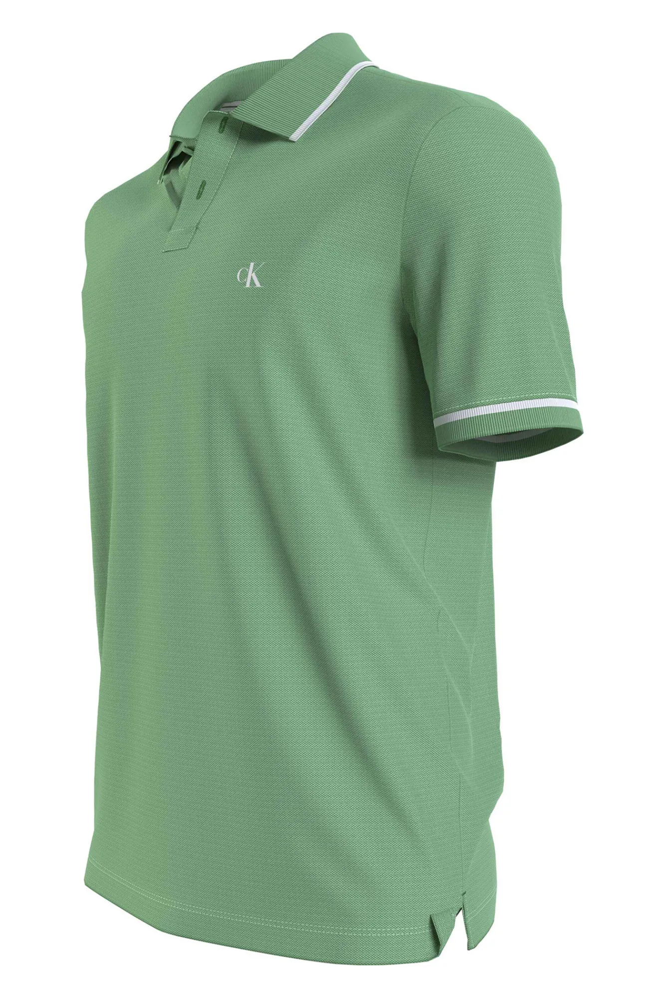 Calvin Klein Polo Manga Corta Verde Hot