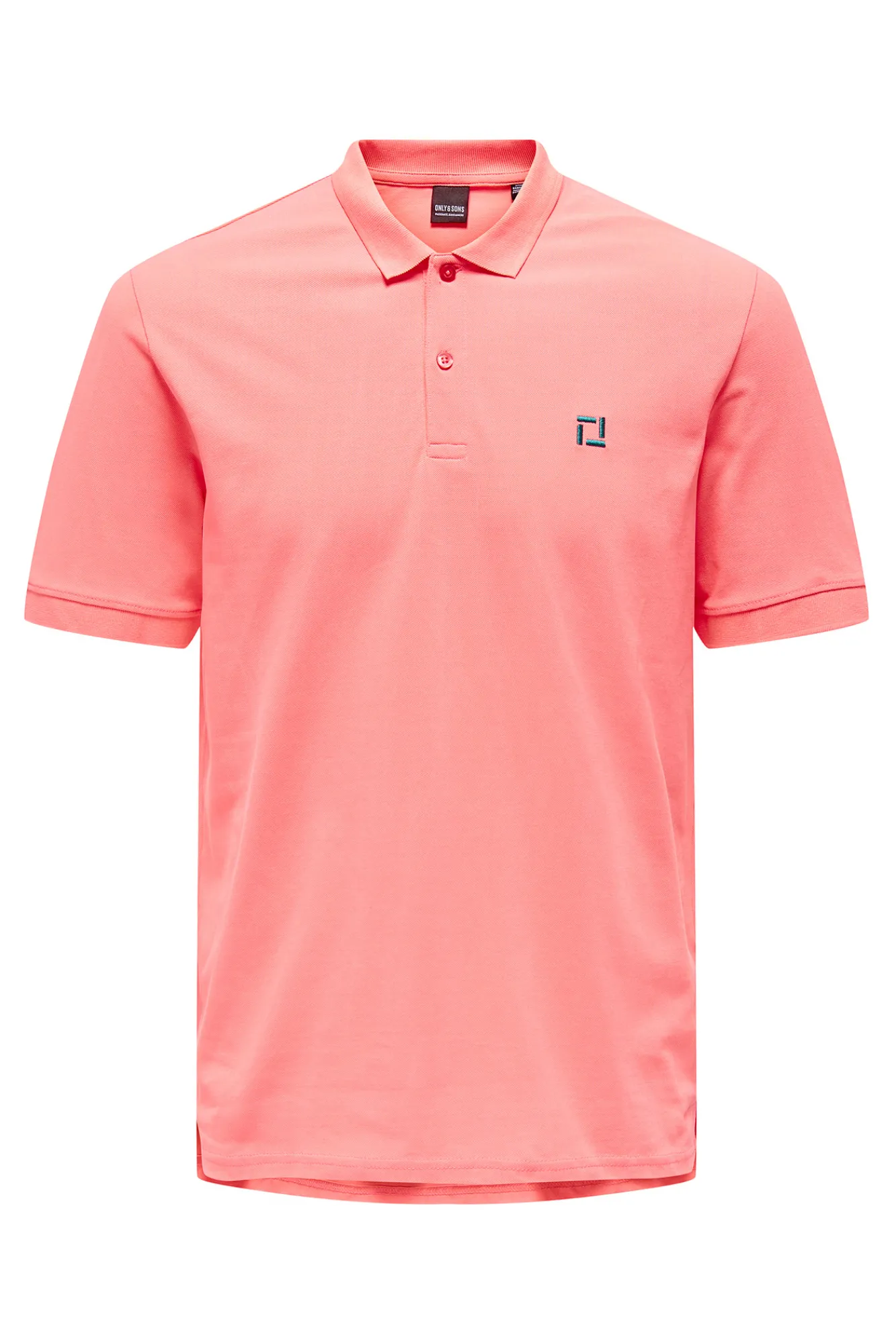 Only & Sons Polo Manga Corta Naranja Clearance