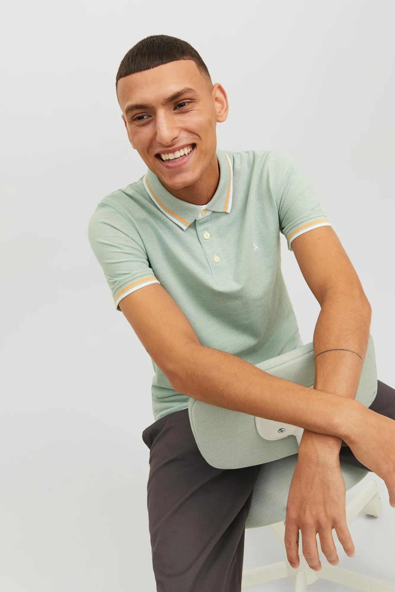 Jack & Jones Polo Manga Corta Verde