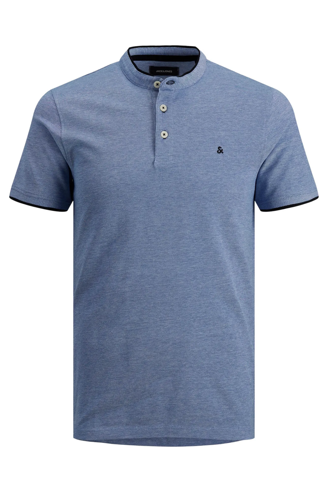 Jack & Jones Polo Manga Corta Azul Outlet