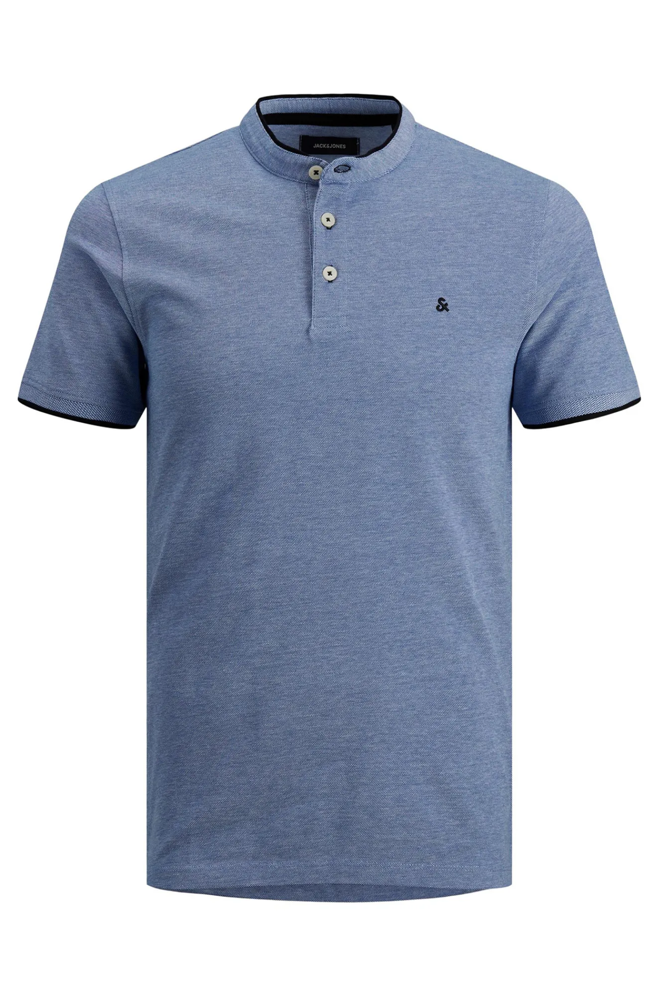 Jack & Jones Polo Manga Corta Azul Outlet