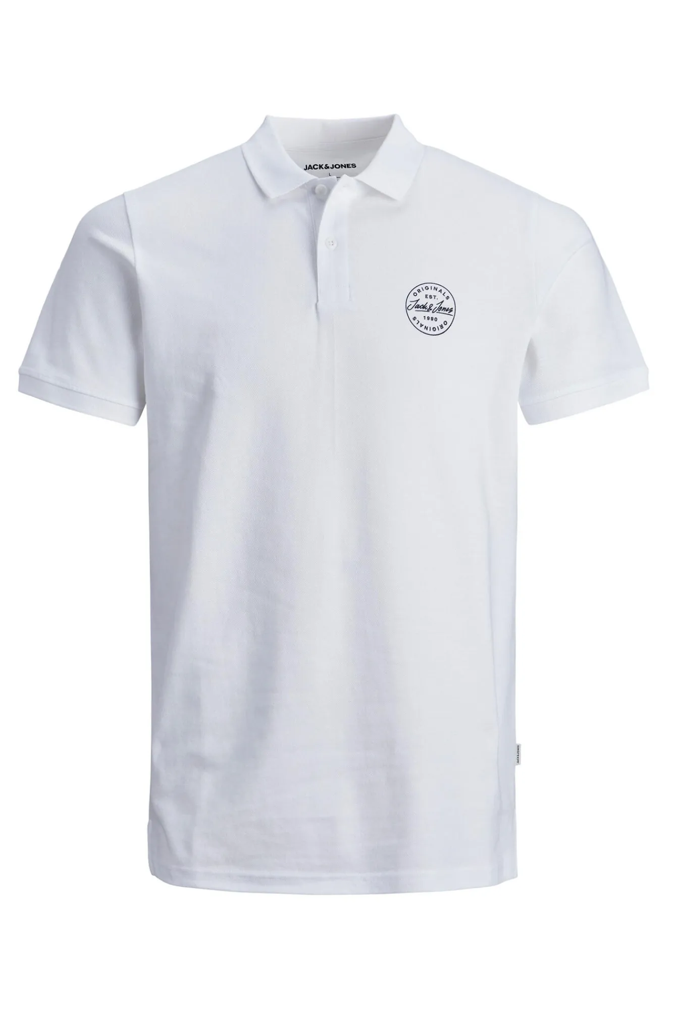 Jack & Jones Polo Manga Corta Blanco Best