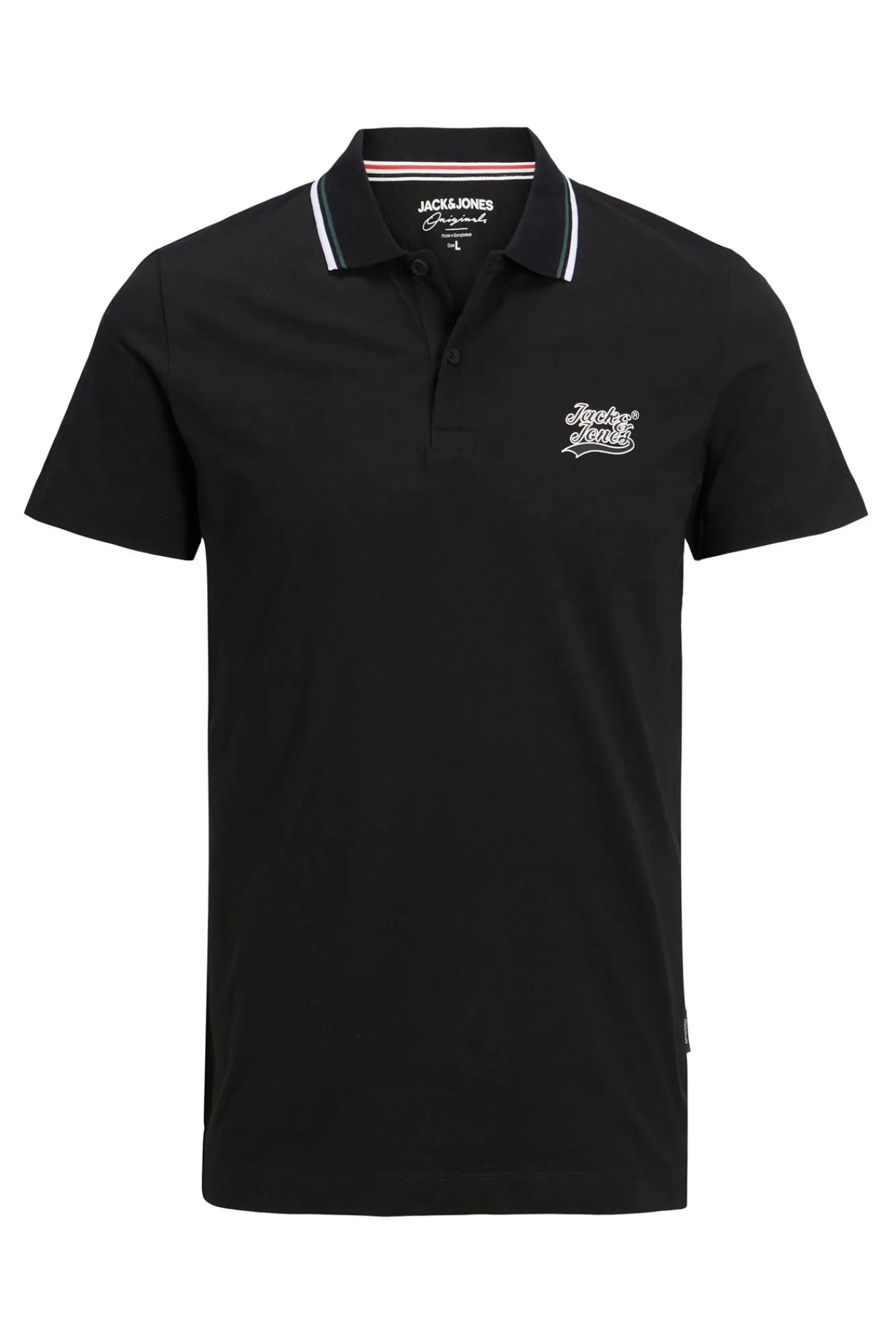 Jack & Jones Polo Manga Corta Negro Hot
