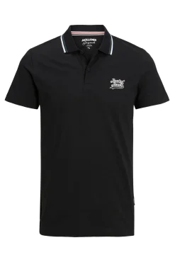 Jack & Jones Polo Manga Corta Negro Hot