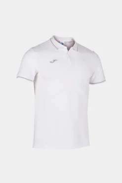 Joma Polo Manga Corta Confort Blanco Hot