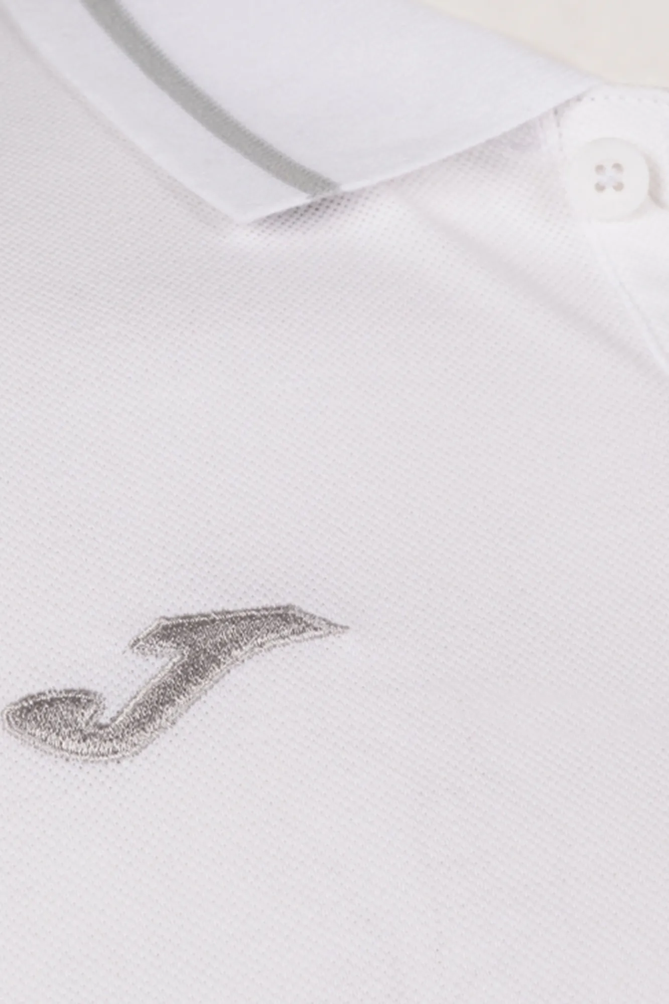 Joma Polo Manga Corta Confort Blanco Hot