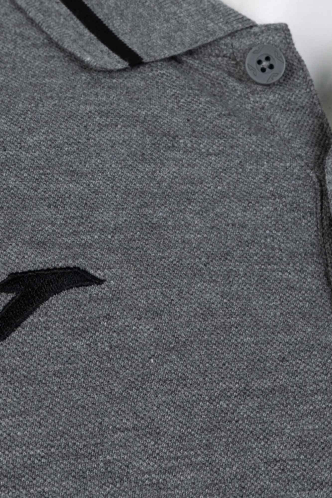 Joma Polo Manga Corta Confort Gris Melange Gris Claro Clearance