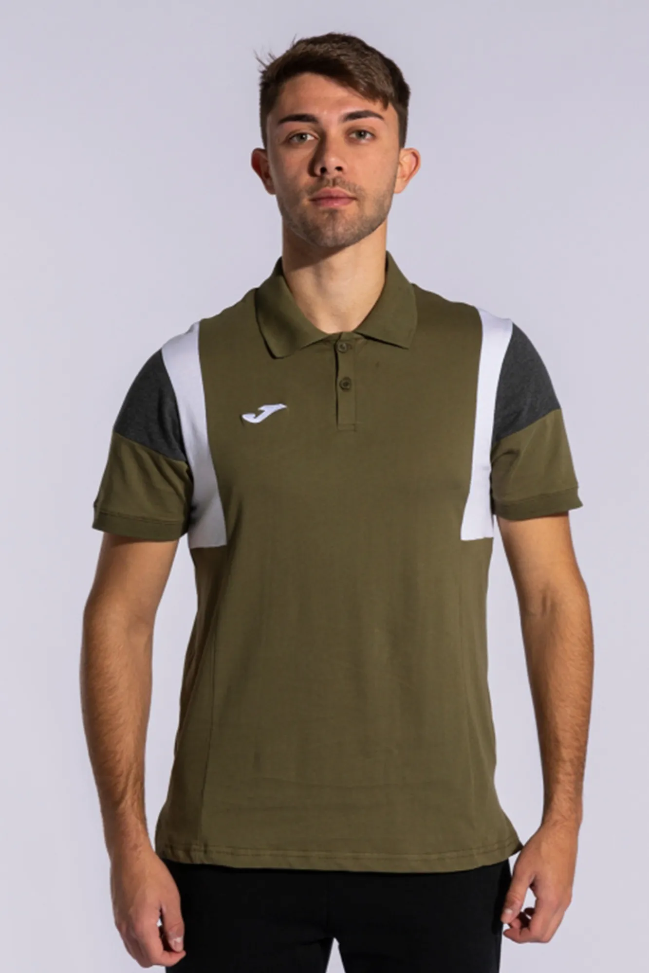 Joma Polo Manga Corta Confort Caqui Kaki Oscuro Online