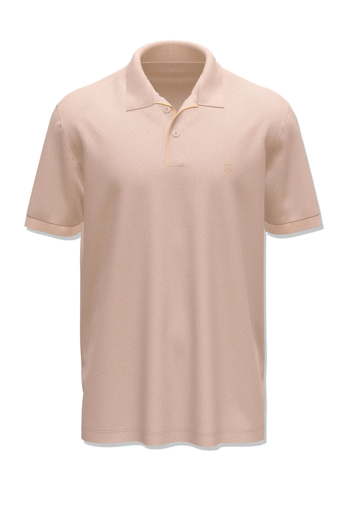 Jack & Jones Polo Manga Corta Liso Rosa