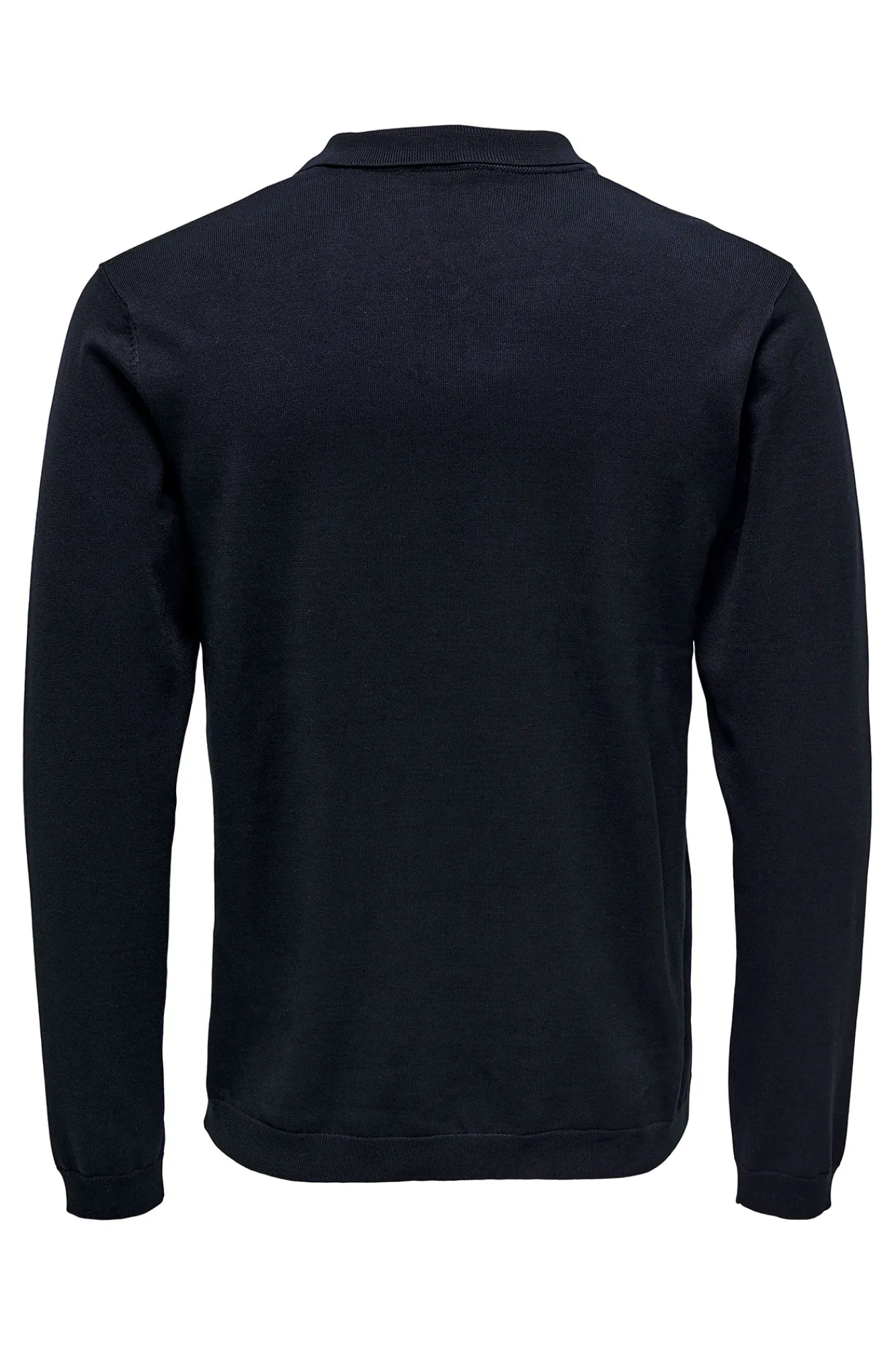 Only & Sons Polo Manga Larga Navy Outlet