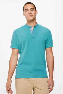 * Polo Mao Slim Turquesa Online