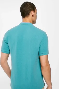 * Polo Mao Slim Turquesa Online
