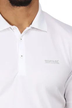 Regatta Polo Maverik V Blanco Sale