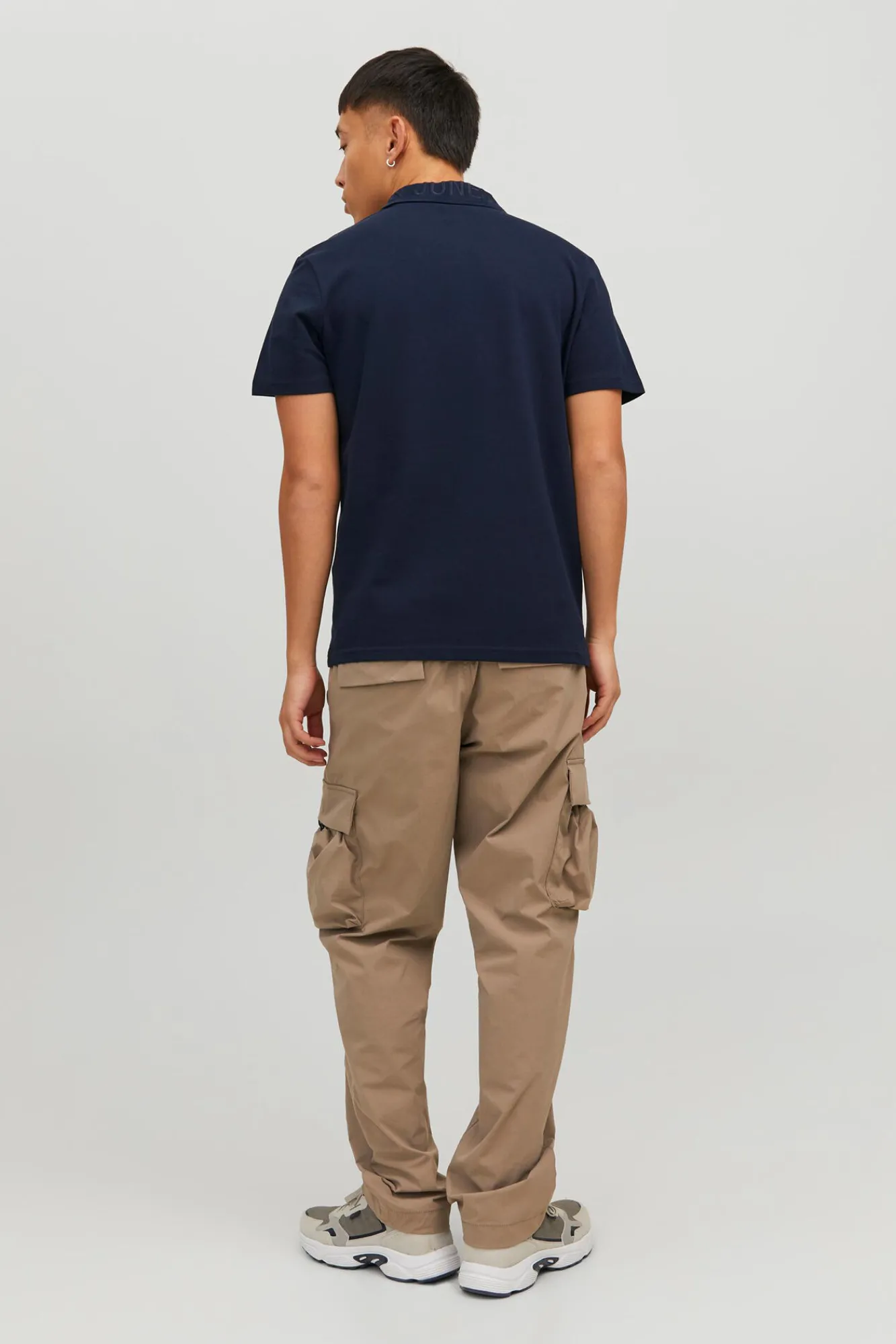 Jack & Jones Polo Monocolor Navy Discount