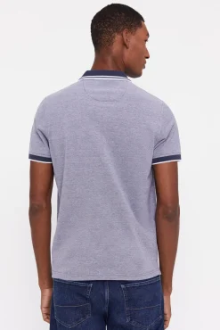 Cortefiel Polo Oxford Tip Azul Marino Hot