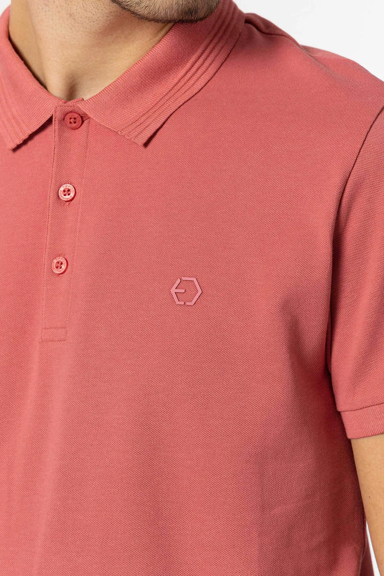 Tiffosi Polo Pique Rojo Outlet