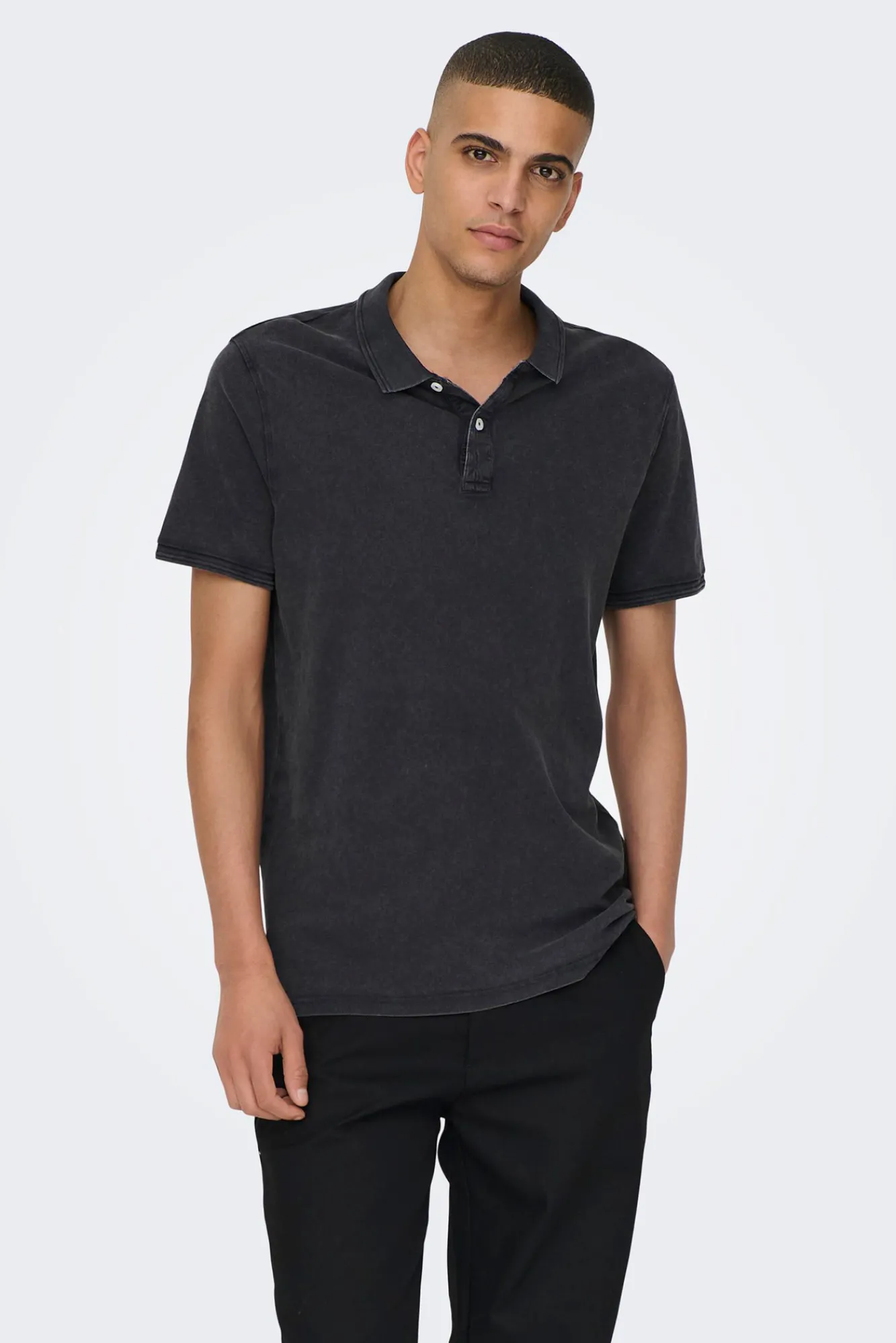Only & Sons Polo Pique Navy Outlet