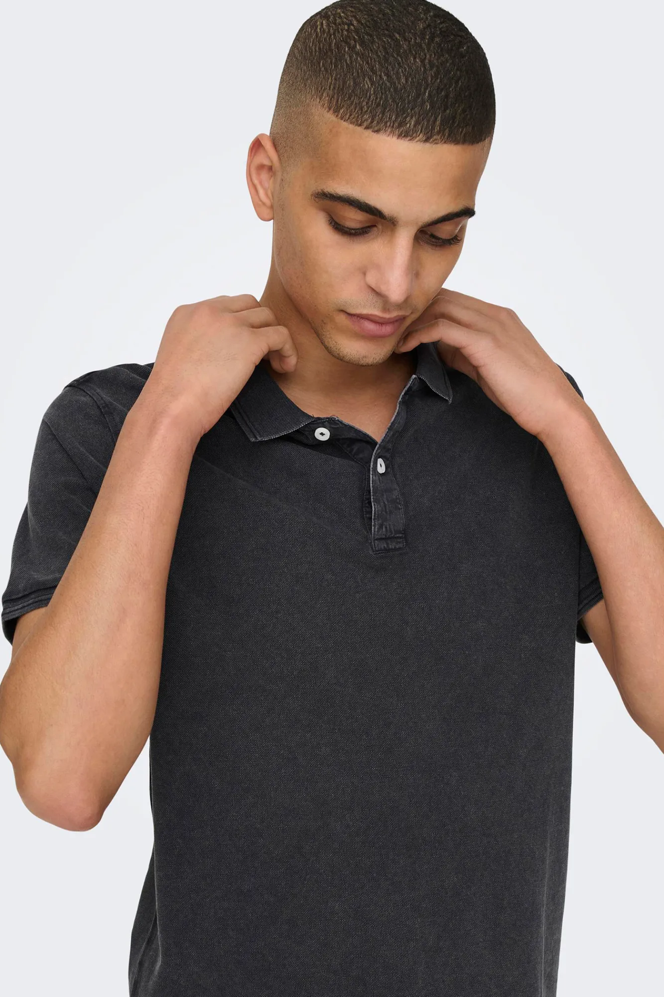 Only & Sons Polo Pique Navy Outlet
